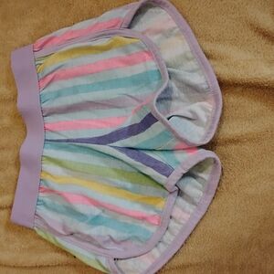 Colorful Striped Kids Shorts